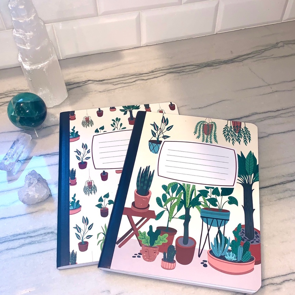 Botanical Notebooks Set of 2